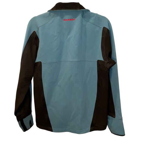 MAMMUT classic blue bleck zip up lightweight layering jacket S - Picture 5 of 5